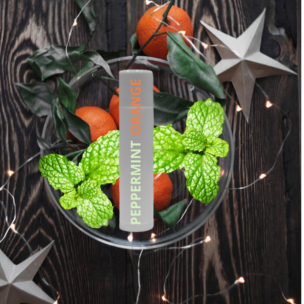Peppermint and Orange Lip Balm